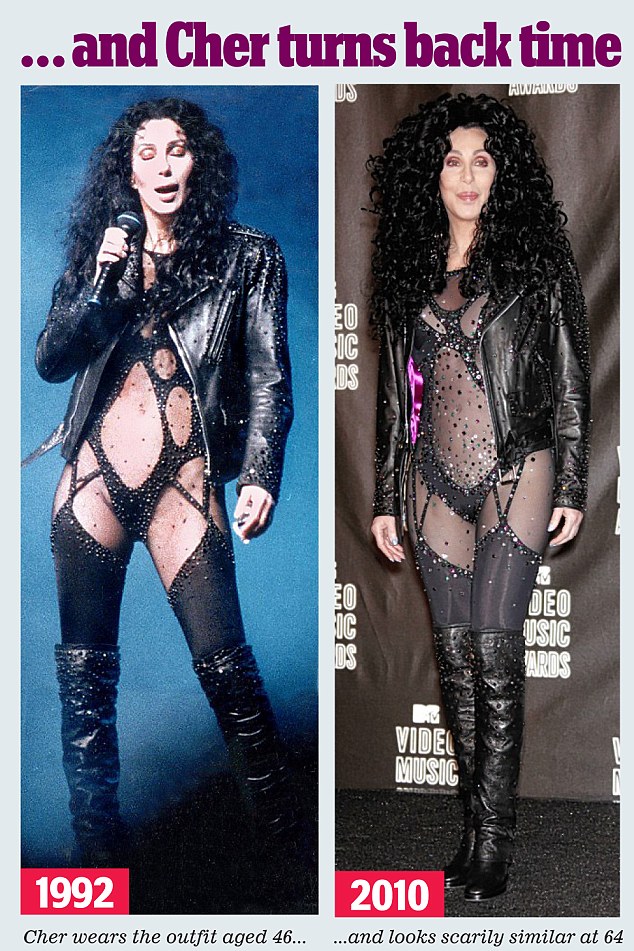 Cher At 46 Vs 64