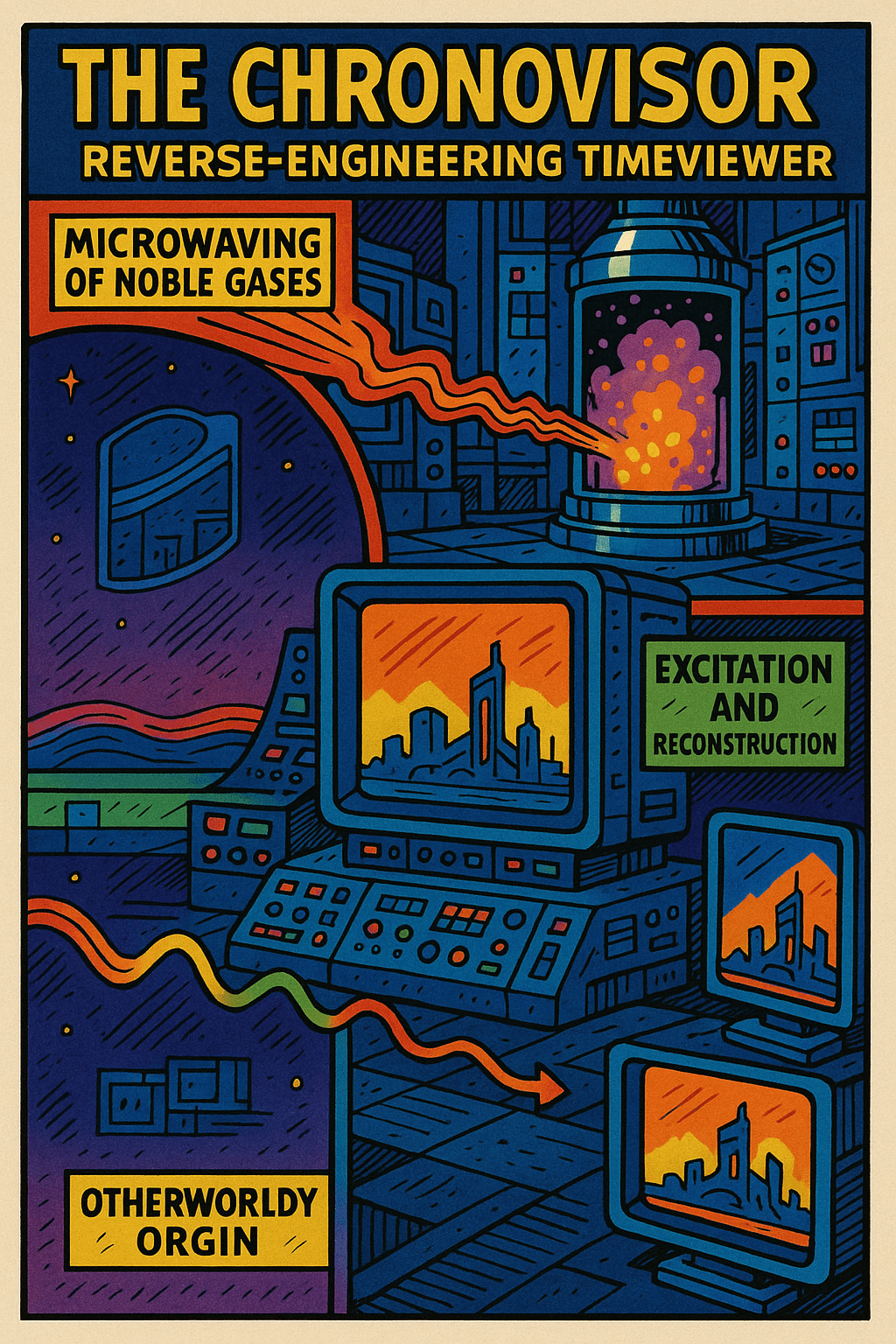 Chronovisor "Looking Glass" technologies developed, verified at NIST during 1980s