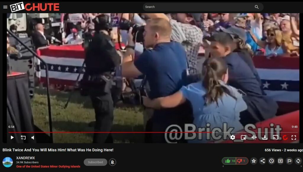 Trump Shoahting - Secret Service Agents Usher Photographers Up Front for Historic Shot