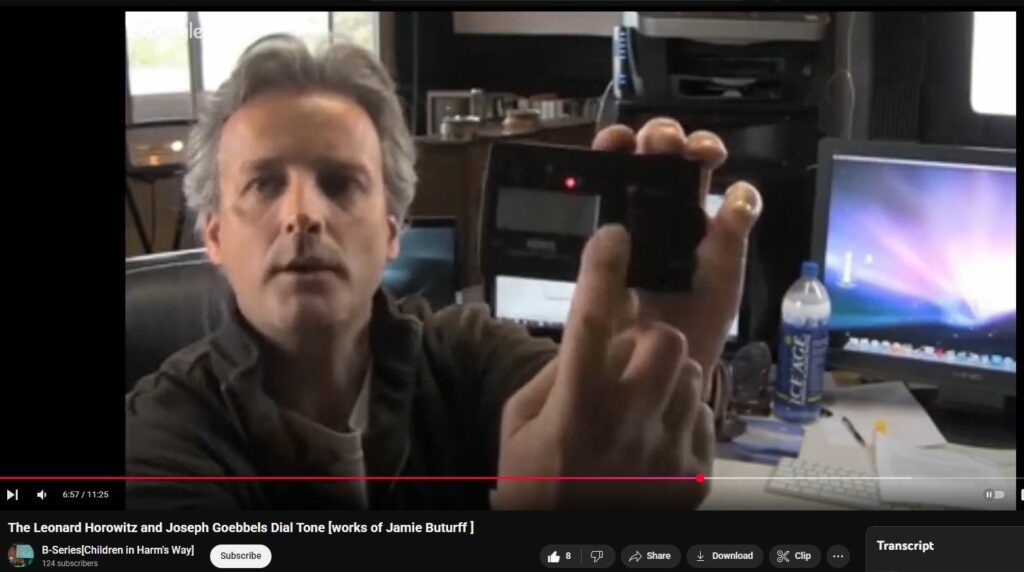 The Leonard Horowitz and Joseph Goebbels Dial Tone - Jamie Buturff