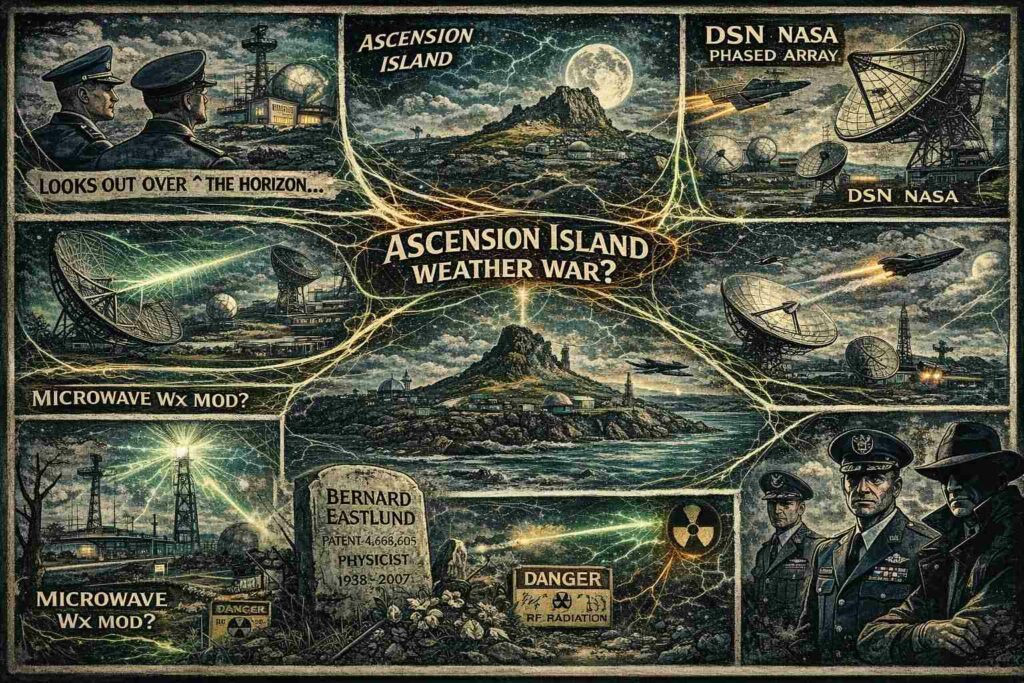 Ascension Island Microwave Weather Modification Station