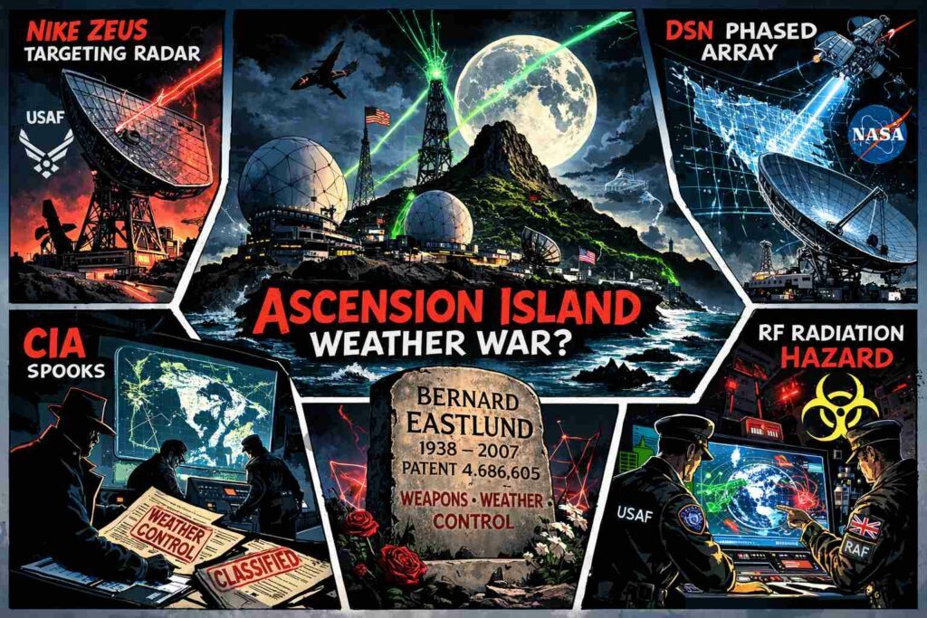 Ascension Island Microwave Weather Modification Station