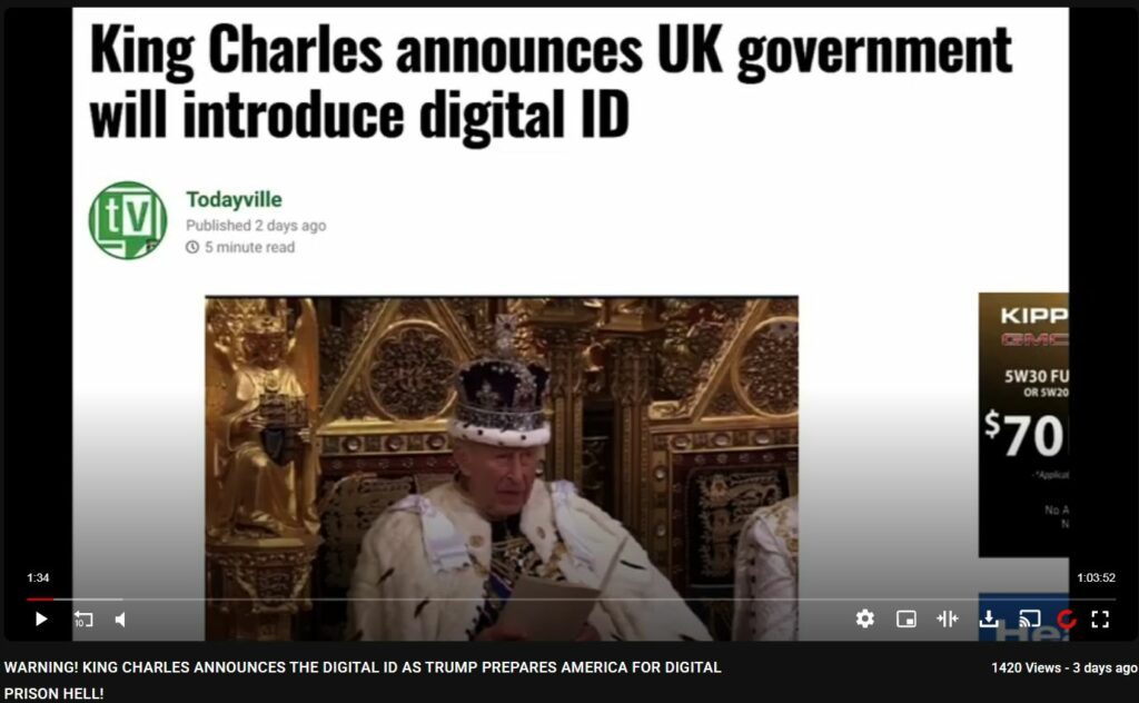 Route 66, Front Royal Virginia, Prince Charles, Data Centers, Digital ID