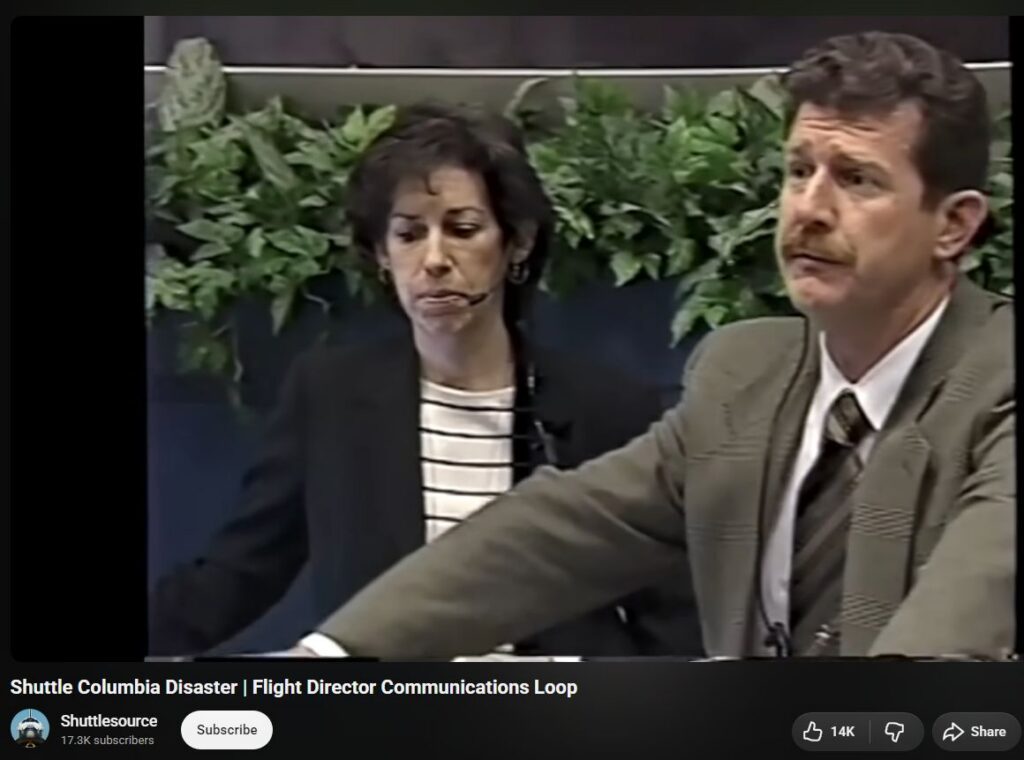 More Liars, Lies, Crysis Actors - 2003 Columbia Disaster Hoax